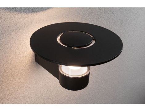 Oprawa elewacyjna SIENNA LED PIR IHF 1X9W 1X3W 500lm 3000K IP44 230V antracyt aluminium - 4