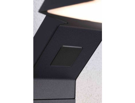 Oprawa elewacyjna ZENERA LED 10W 700lm 3000K IP44 230V antracyt metal - 5