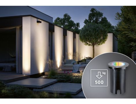 Oprawa dogruntowa FLOOR LED SH Zigbee 5W 2700-6500K IP67 230V stal szlachetna / aluminium - 5