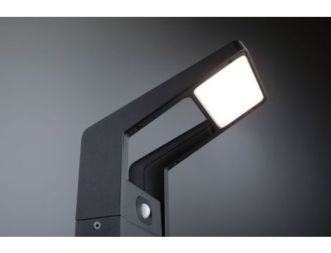 Oprawa ogrodowa JUNTEA LED PIR 11W 900lm 3000K 585mm IP44 230V antracyt / aluminium - 4