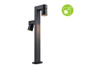 Oprawa ogrodowa KIMU LED 2X8W 2X750lm 2200K IP44 230V antracyt aluminium