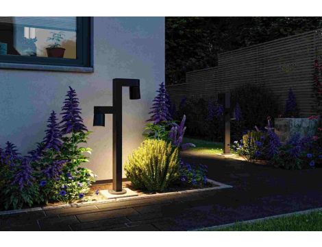 Oprawa ogrodowa KIMU LED 2X8W 2X750lm 3000K IP44 230V antracyt aluminium - 5