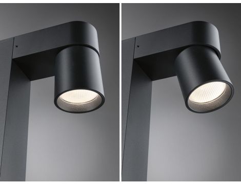 Oprawa ogrodowa KIMU LED 8W 500lm 3000K IP44 230V antracyt aluminium - 3