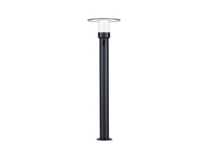 Oprawa ogrodowa SIENNA LED PIR IHF 9W 400lm 3000K 780mm IP44 230V antracyt aluminium