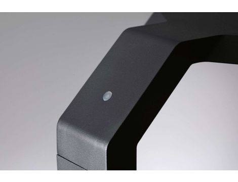 Oprawa ogrodowa ZENERA LED 10W 700lm 3000K IP44 230V antracyt metal - 4