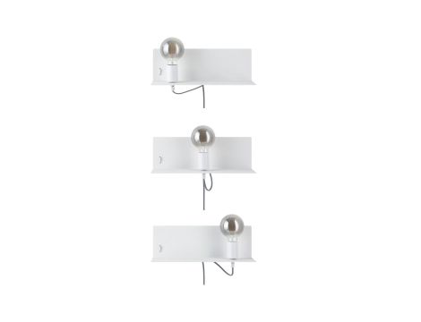 Oprawa ścienna DEVARA E27 max.1x40W USB C 230V biały mat /metal - 2