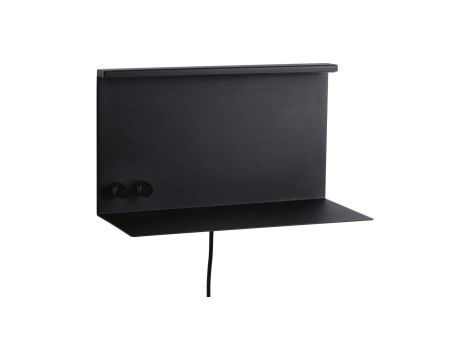 Oprawa ścienna JARINA LED DIM USB-C 6W 540/200lm 3000K 230V czarny mat / metal - 2