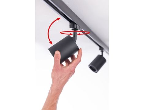 Reflektor na szynoprzewód ProRail3 KRATOS 18.5W 50st. 3000K 230V czarny / metal - 5