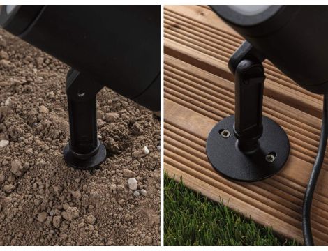 Reflektor ogrodowy Plug & Shine SHIRA LED SH Zigbee RGBW 6.5W 500lm IP65 24V antracyt - 6