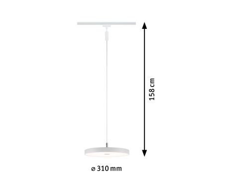 Oprawa na szynoprzewód URail HILDOR LED DIM 15W 850lm 3000K 230V biały matowy/ metal - 6