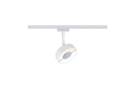 Reflektor na szynoprzewód URail CIRCLE LED DIM 5W 210lm 3000/4000K 230V biały / metal - 2