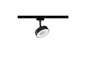 Reflektor na szynoprzewód URail CIRCLE LED DIM 5W 160lm 3000K 230V czarny matowy/ metal