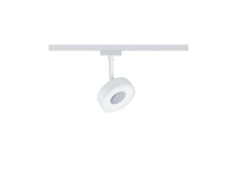 Reflektor na szynoprzewód URail CIRCLE LED DIM 5W 180lm 4000K 230V biały matowy/ metal