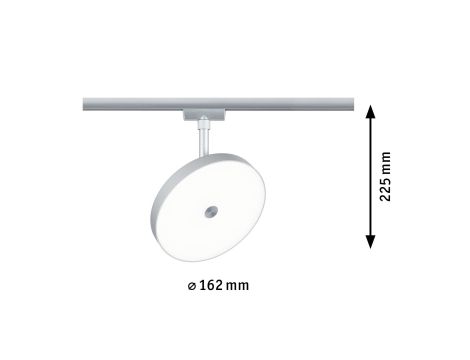 Reflektor na szynoprzewód URail HILDOR LED 3-STEP DIM 15W 850lm 3000K 230V chrom matowy/ metal - 5