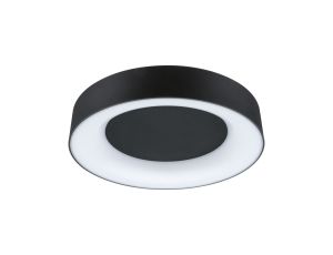 Plafoniera CASCA LED 16W 1500lm okrągła 300mm 2700/4000/6500K IP44 230V czarny matowy /  tworzywo sztuczne - image 2