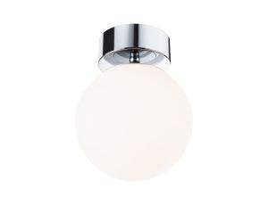 Lampa sufitowa łazienkowa GOVE LED 9W 900lm 3000K IP44 230V chrom satyna / metal - image 2
