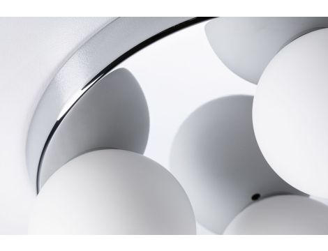 Lampa sufitowa łazienkowa GOVE LED G9 max.3x20W IP44 230V chrom satyna / metal - 3