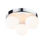 Lampa sufitowa łazienkowa GOVE LED G9 max.3x20W IP44 230V chrom satyna / metal - 3
