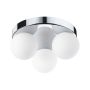 Lampa sufitowa łazienkowa GOVE LED G9 max.3x20W IP44 230V chrom satyna / metal - 2