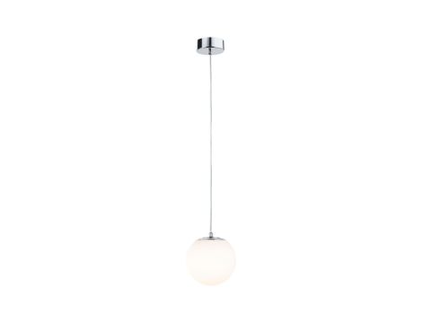 Lampa wisząca łazienkowa GOVE LED 9W 900lm 3000K IP44 230V chrom satyna / metal - 2