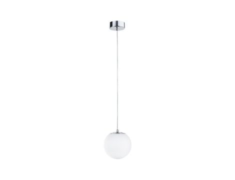 Lampa wisząca łazienkowa GOVE LED 9W 900lm 3000K IP44 230V chrom satyna / metal