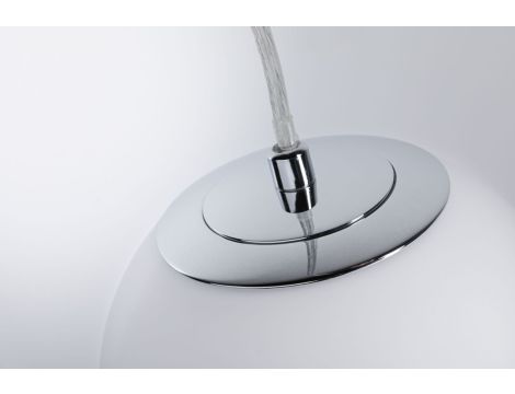 Lampa wisząca łazienkowa GOVE LED 9W 900lm 3000K IP44 230V chrom satyna / metal - 3