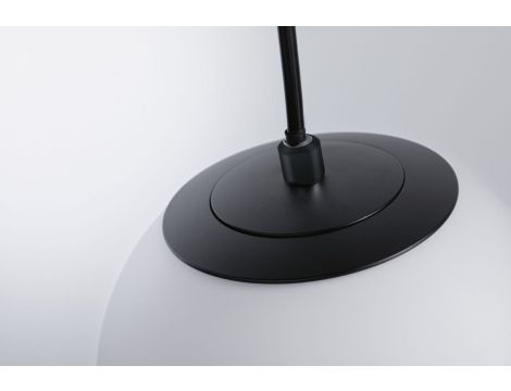 Lampa wisząca łazienkowa GOVE LED 9W 900lm 3000K IP44 230V czarny matowy / metal / szkło - 3