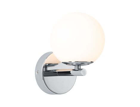Lampa ścienna łazienkowa GOVE LED 5W 400lm 3000K IP44 230V chrom satyna / metal - 2
