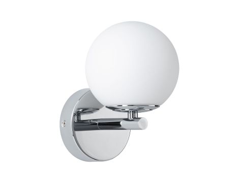 Lampa ścienna łazienkowa GOVE LED 5W 400lm 3000K IP44 230V chrom satyna / metal