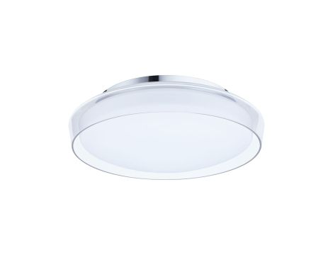Plafoniera LUENA LED 16.5W 860lm okragła 350mm 3000K IP44 230V szkło chrom / metal - 2