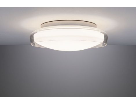 Plafoniera LUENA LED 16.5W 860lm okragła 350mm 3000K IP44 230V szkło chrom / metal - 5
