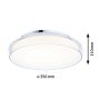 Plafoniera LUENA LED 16.5W 860lm okragła 350mm 3000K IP44 230V szkło chrom / metal - 10