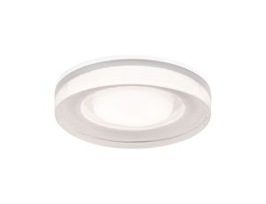 Oprawa do wbudowania LUENA GU10 max. 35W IP65 230V biały szkło / metal