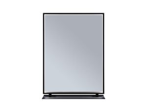 Lustro łazienkowe ścienne MIRO LED 11W 180lm 2700/4000/6500K 620X450mm IP44 230V czarny matowy / metal / lustro - image 2