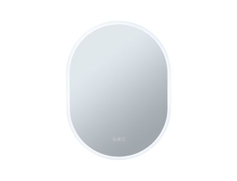 Lustro łazienkowe MIRRA LED 22W DIM 1400lm 2700/4000/6500K 800X600mm IP44 230V biały / lustro / metal / akryl - 3