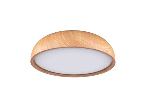 Lampa sufitowa OKA LED 24W 950lm 3000/4000/6500K IP44 230V drewnopodobny / tworzywo sztuczne