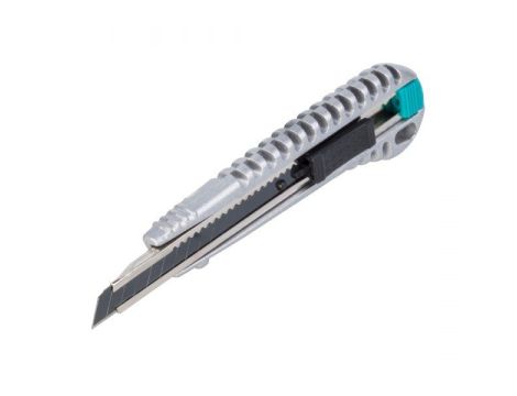 Nóż z ostrzem 9 mm pro-sharp, metalowy, Wolfcraft - 4