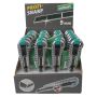 Nóż z ostrzem 9 mm pro-sharp, metalowy, Wolfcraft - 2
