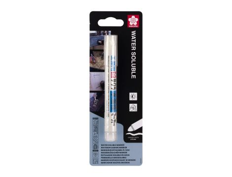 Marker Water Soluble biały, Sakura