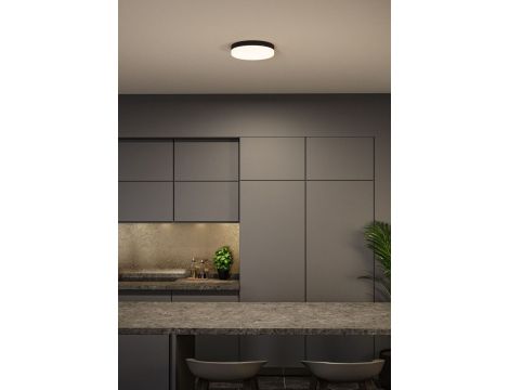 Plafoniera AMALIE LED DIM 16W 280mm 1000lm 2700K IP20 230V czarny matowy / aluminium - 5