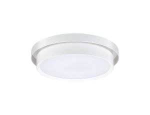 Plafoniera MALIK LED 3-STEP DIM 13.5W 280mm 850lm 2700K IP20 230V biały / tworzywo sztuczne