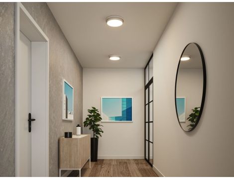 Plafoniera MALIK LED 3-STEP DIM 13.5W 280mm 850lm 2700K IP20 230V biały / tworzywo sztuczne - 4