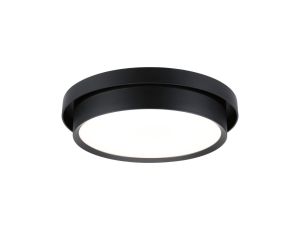 Plafoniera MALIK LED DIM 13.5W 280mm 850lm 2700K IP20 230V czarny matowy / tworzywo sztuczne - image 2