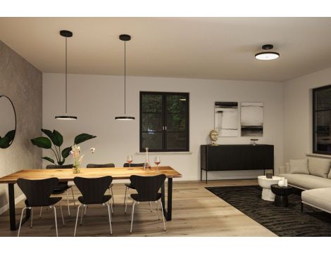 Oprawa sufitowa HILDOR LED DIM 26.5W 400mm 2100lm 2700K 230V czarny matowy/ metal - 5