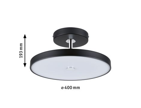 Oprawa sufitowa HILDOR LED DIM 26.5W 400mm 2100lm 2700K 230V czarny matowy/ metal - 6