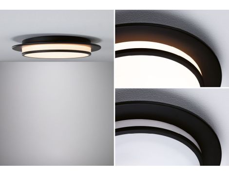 Plafoniera EGRON LED 3-STEP DIM 16W 360mm 750lm 2700K 230V czarny matowy / metal - 3