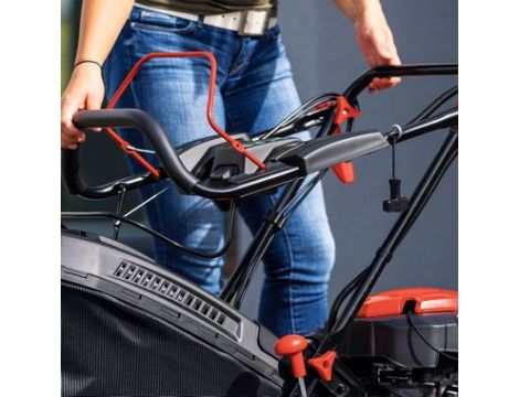 Kosiarka spalinowa Scheppach MS225-56E elektrostart + olej + nóż - 6