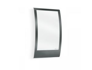 Lampa elewacyjna z czujnikiem zmierzchu Steinel L 22 N max.60W E27 IP44 IK07 230V antracyt / stal nierdzewna