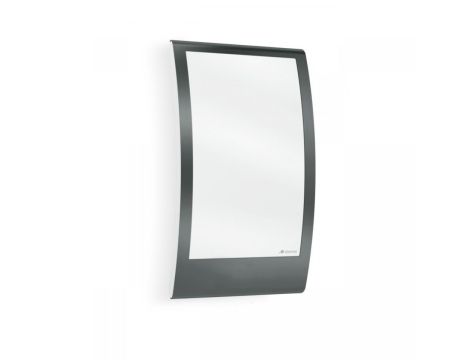 Lampa elewacyjna z czujnikiem zmierzchu Steinel L 22 N max.60W E27 IP44 IK07 230V antracyt / stal nierdzewna