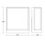 Oprawa elewacyjna L40 C LED Bluetooth Mesh 12.9W 987lm 3000K IP54 230V antracyt / aluminium - 8